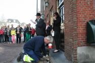 Stolpersteenlegging vrijdag 3 mei 2013. Foto’s Kyra Broshuis.